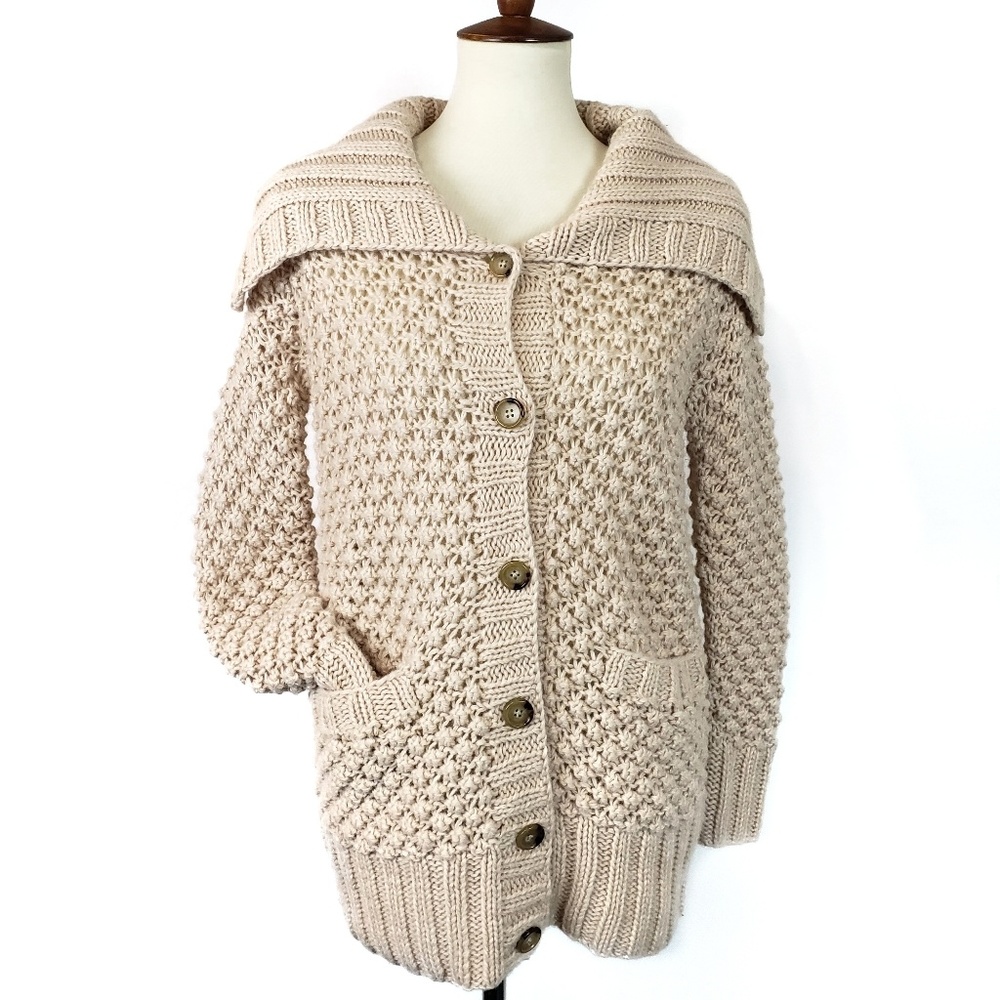 NWOT TALBOTS Wool Alpaca Blend Sweater Petite